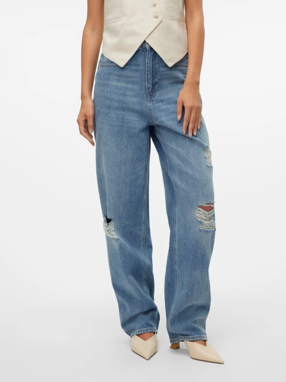 VMBROOKLYN Mid rise Baggy fit Jeans