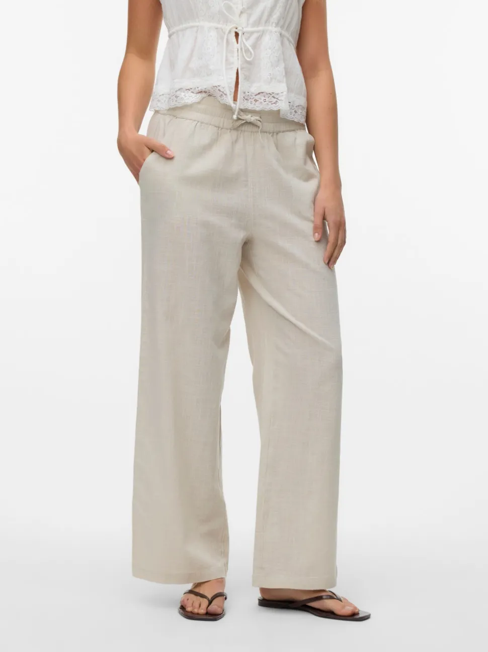 VMCAIA Mid waist Broek