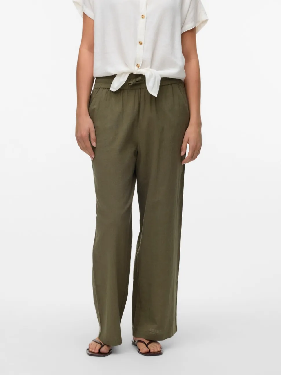 VMCAIA Mid waist Broek