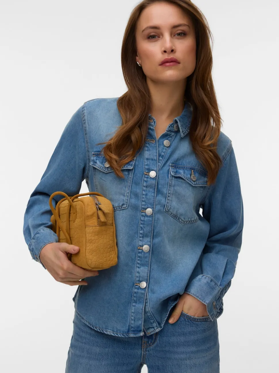 VMCAMILLA Denim overhemd