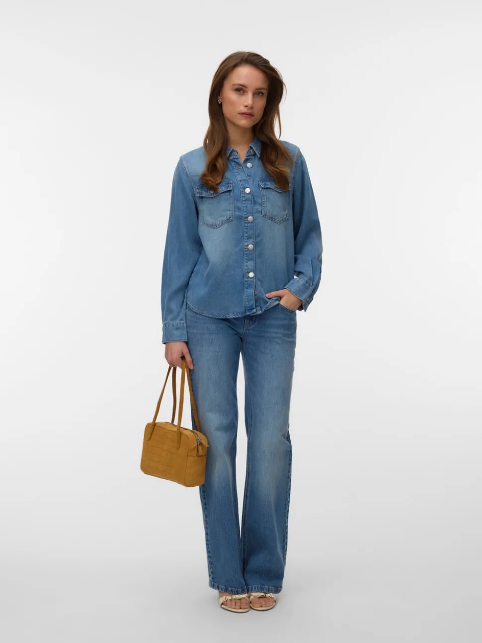 VMCAMILLA Denim overhemd