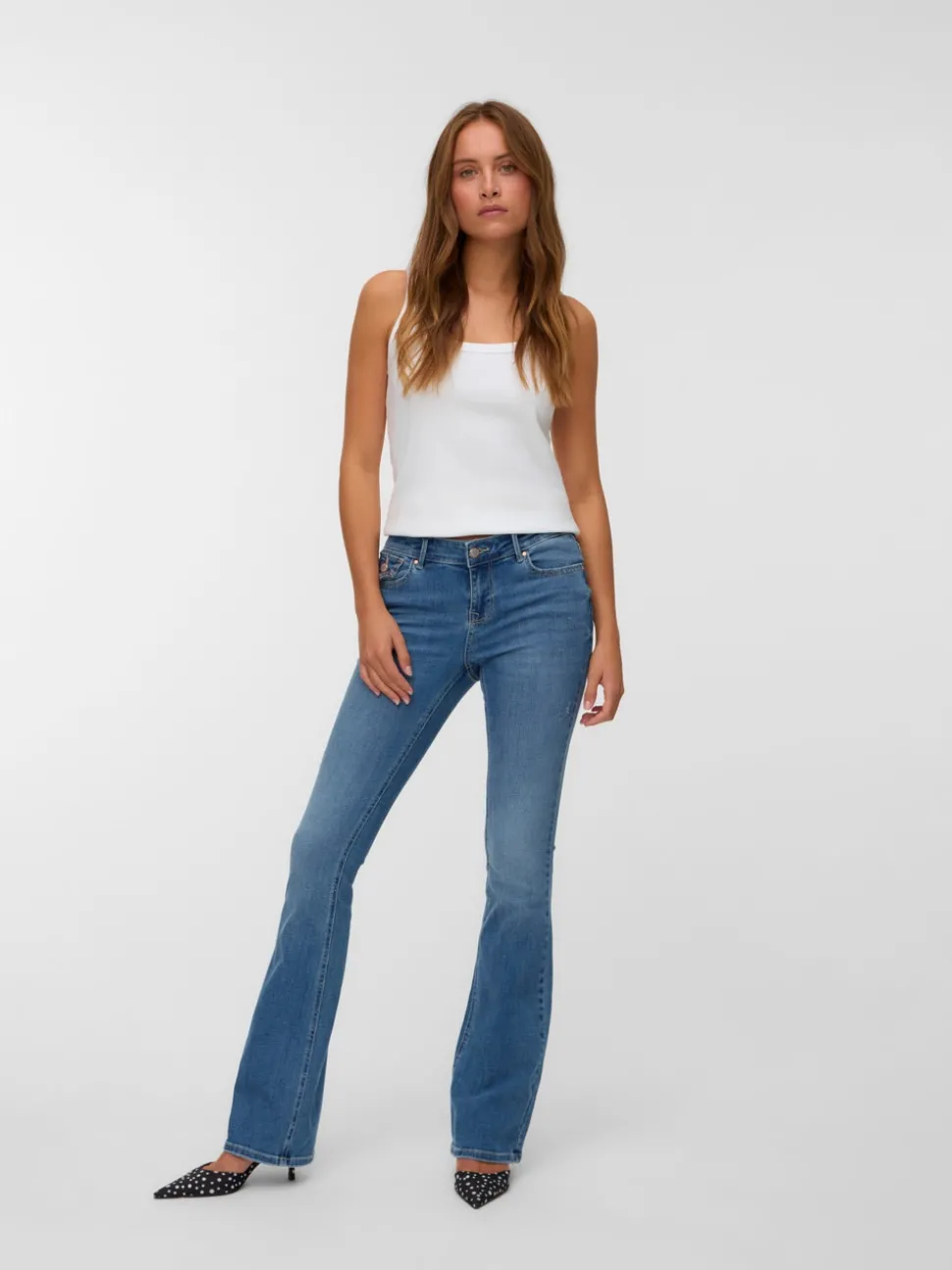 VMCAMILLE Low rise Flared fit Jeans