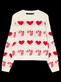 VMCANDYHEARTS Gebreide pullover