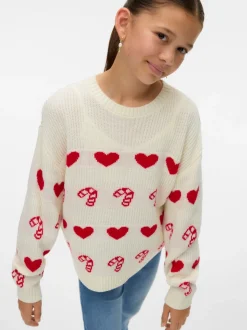 VMCANDYHEARTS Gebreide pullover