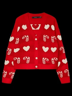 VMCANDYHEARTS Gebreid vest