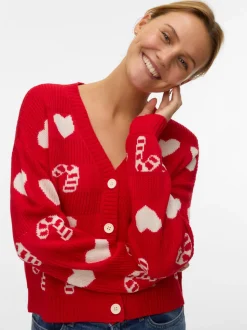 VMCANDYHEARTS Gebreid vest