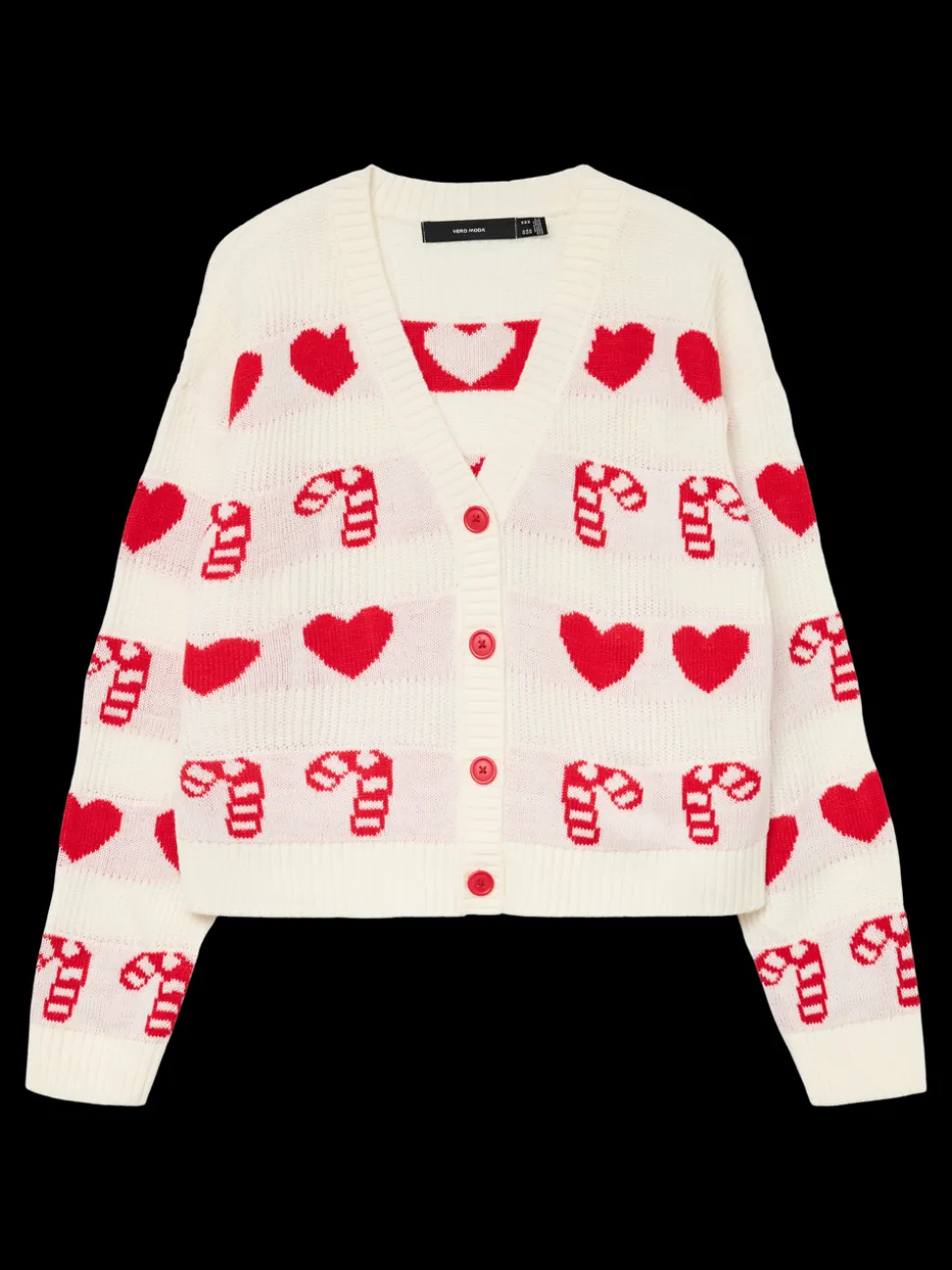 VMCANDYHEARTS Gebreid vest