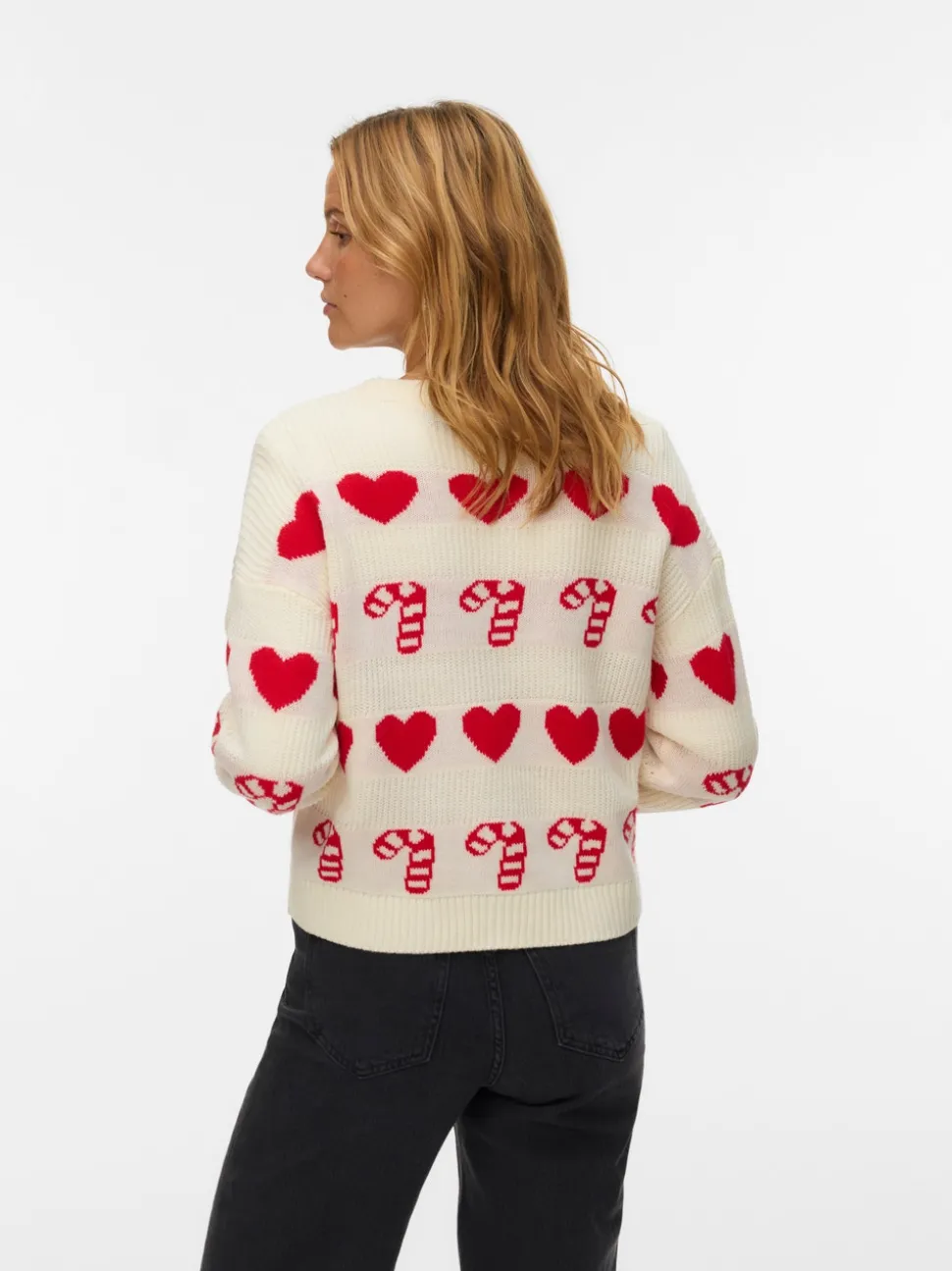 VMCANDYHEARTS Gebreid vest
