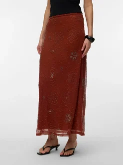 VMCARA High waist Lange rok