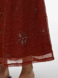 VMCARA High waist Lange rok