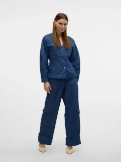 VMCARLA High waist Cargobroeken