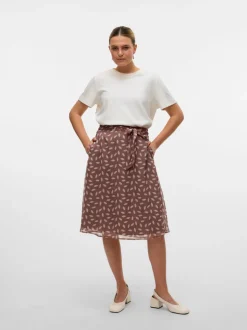 VMCLEMENTINE High waist Midi-rok