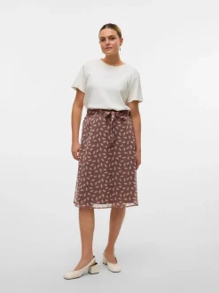 VMCLEMENTINE High waist Midi-rok