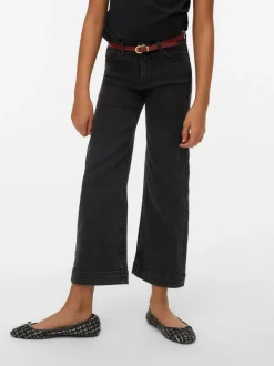 VMDAISY High rise Brede pasvorm - bijgesneden Jeans