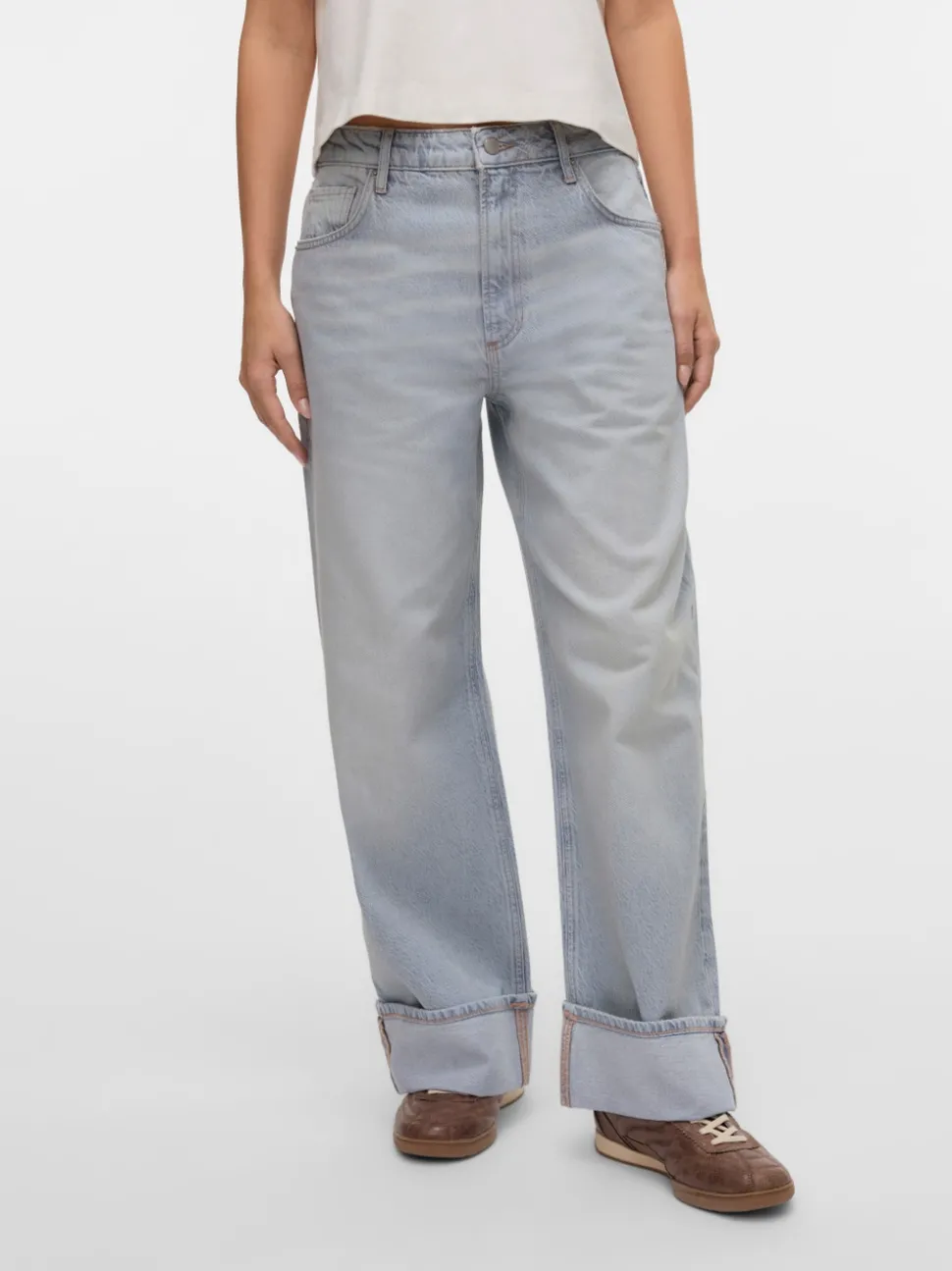 VMDARCY Mid rise Wide leg fit Jeans