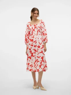 VMDICTHE Midi-jurk