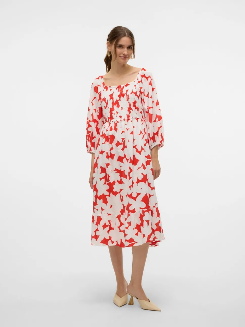 VMDICTHE Midi-jurk