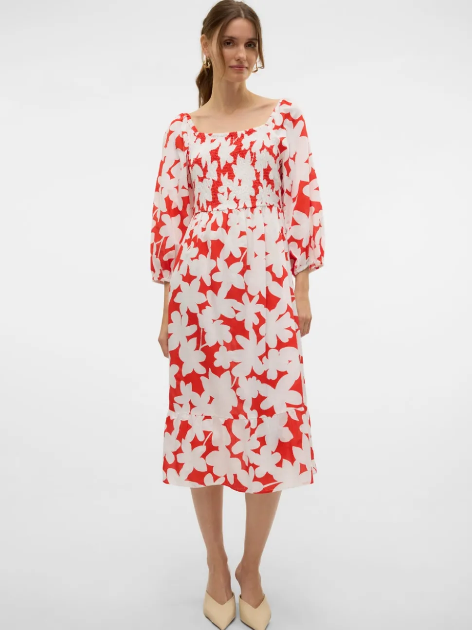 VMDICTHE Midi-jurk