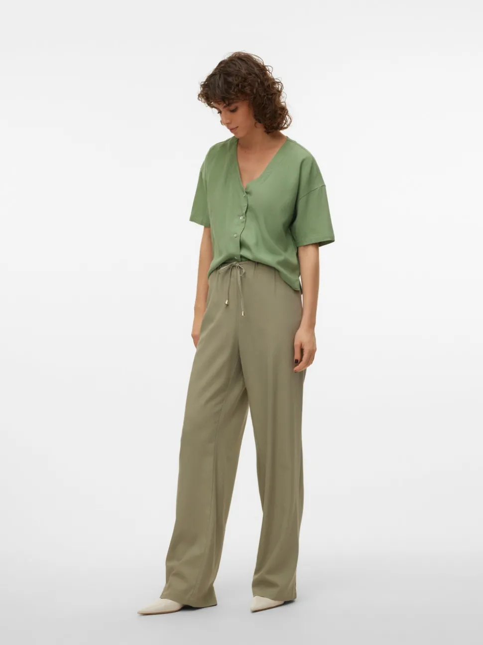 VMDINNA Mid waist Broek