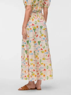 VMELENA High waist Lange rok