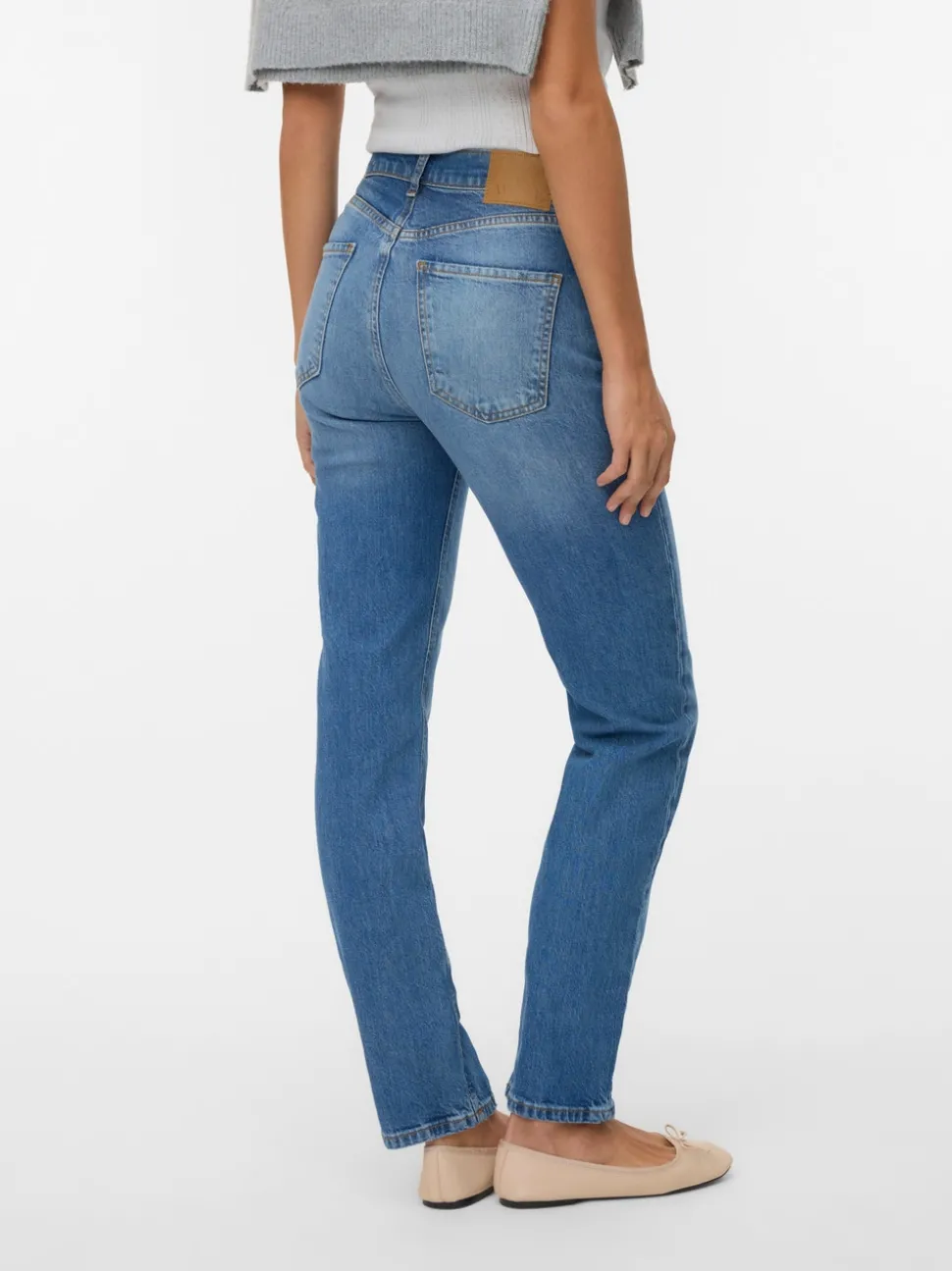 VMELIA High rise Straight fit Jeans