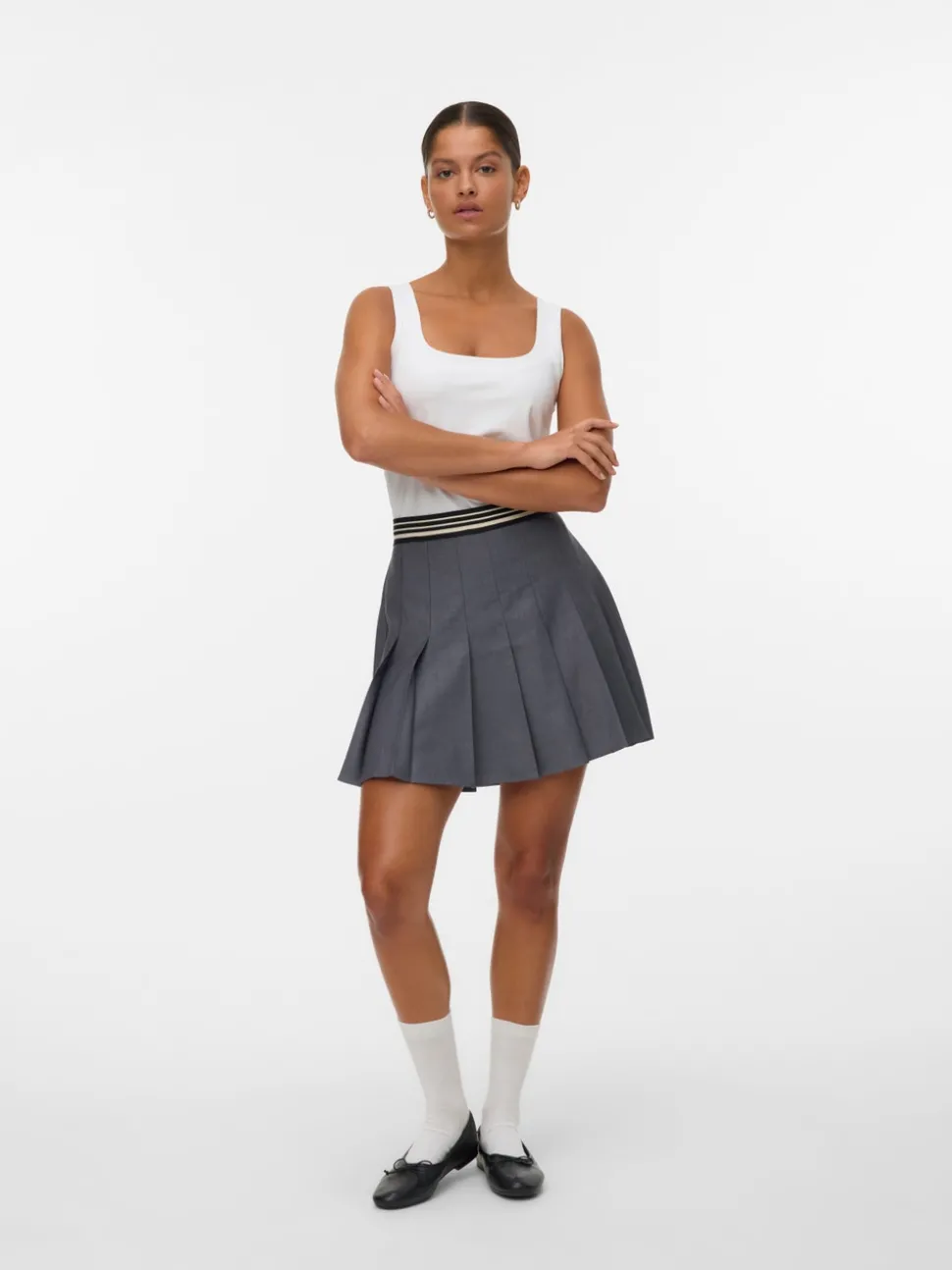 VMELISA High waist Korte rok