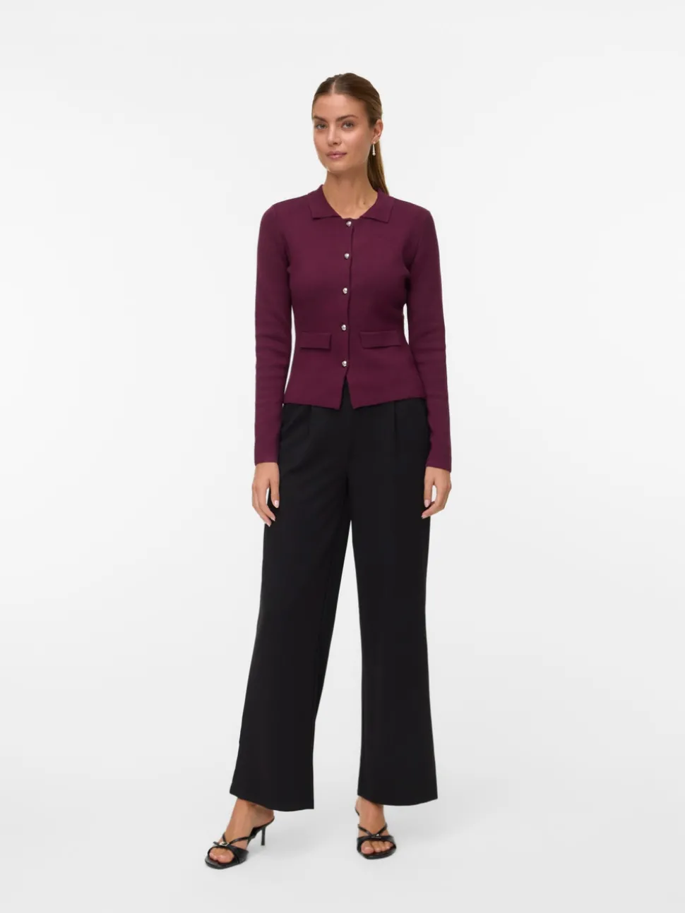 VMELISE Gebreid vest