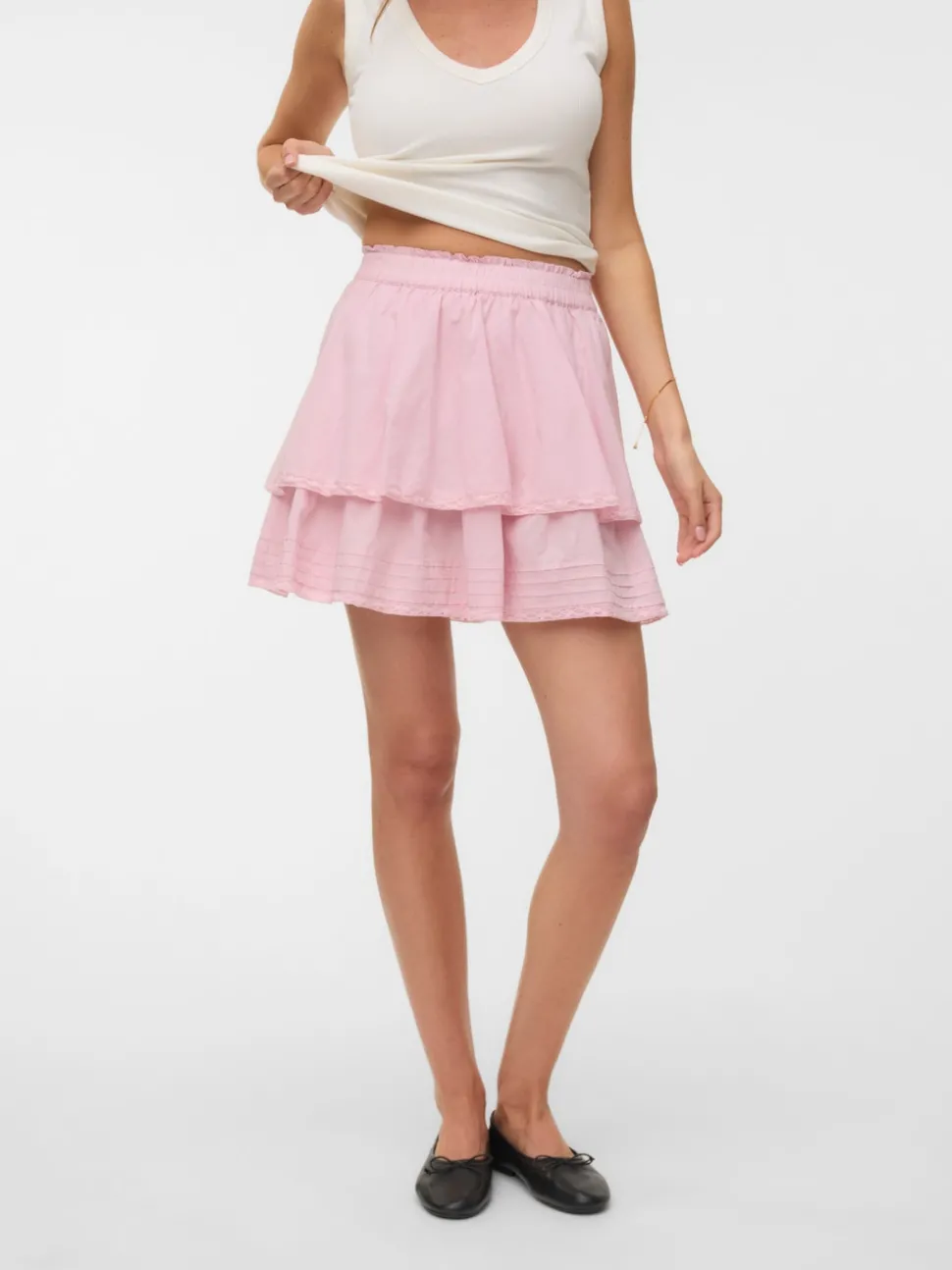 VMELIX High waist Korte rok