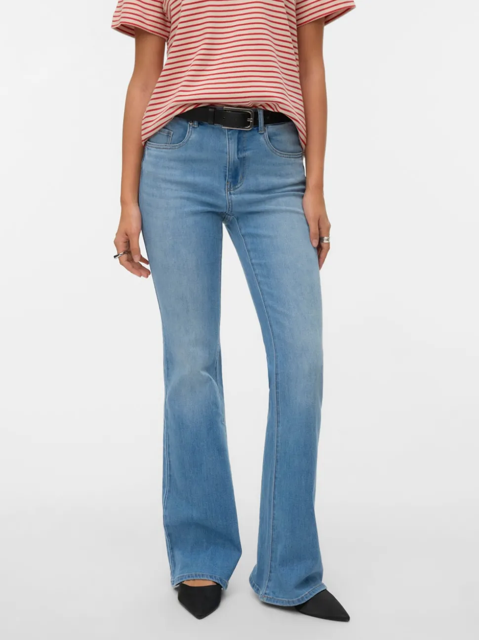 VMELLA Mid rise Bootcut fit Jeans