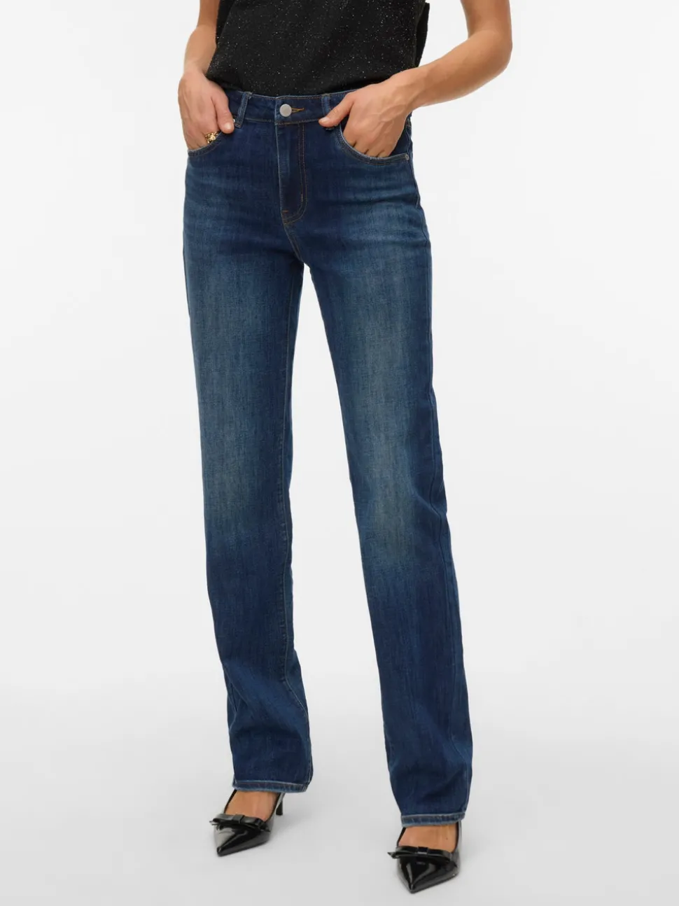 VMELLA Mid rise Straight fit Jeans