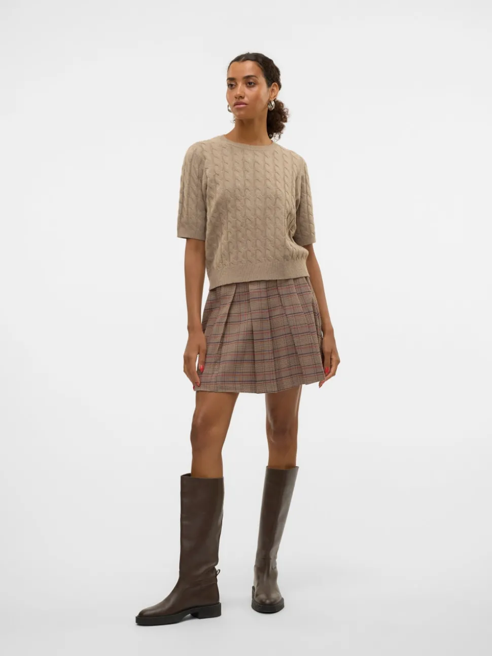 VMELLIE Mid waist Mini-rok