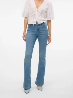VMELLY Mid rise Flared fit Jeans