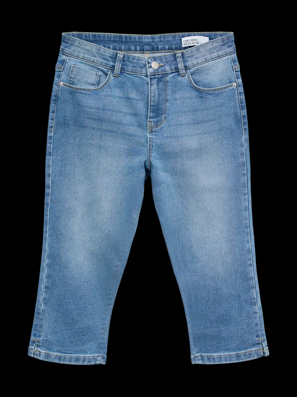 VMELLY Mid rise Slim fit Capris