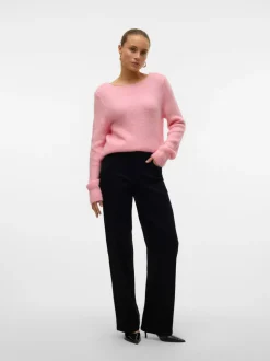 VMELLY Mid rise Wide leg fit Jeans
