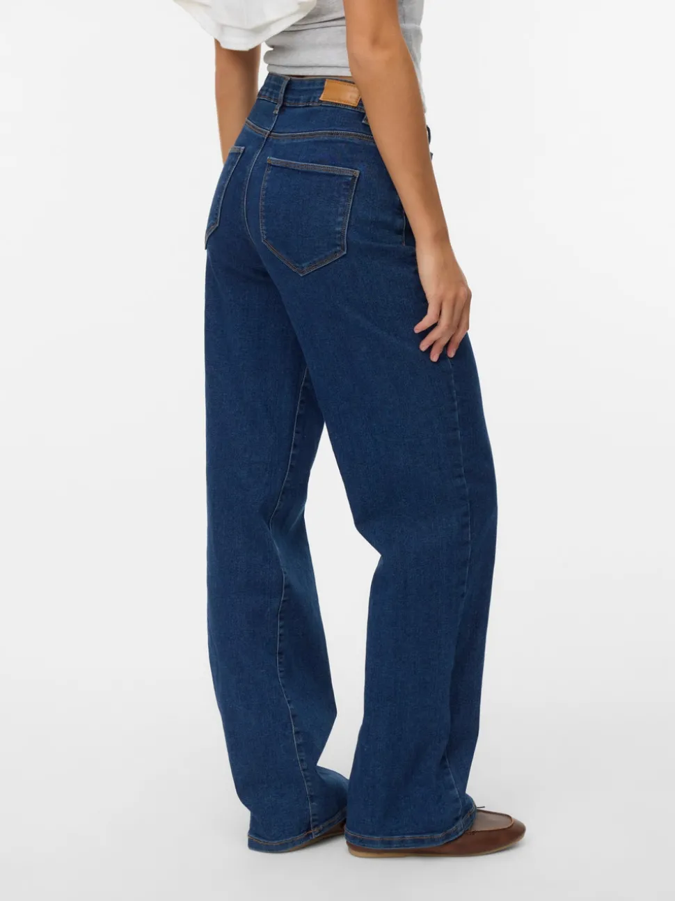 VMELLY Mid rise Wide leg fit Jeans