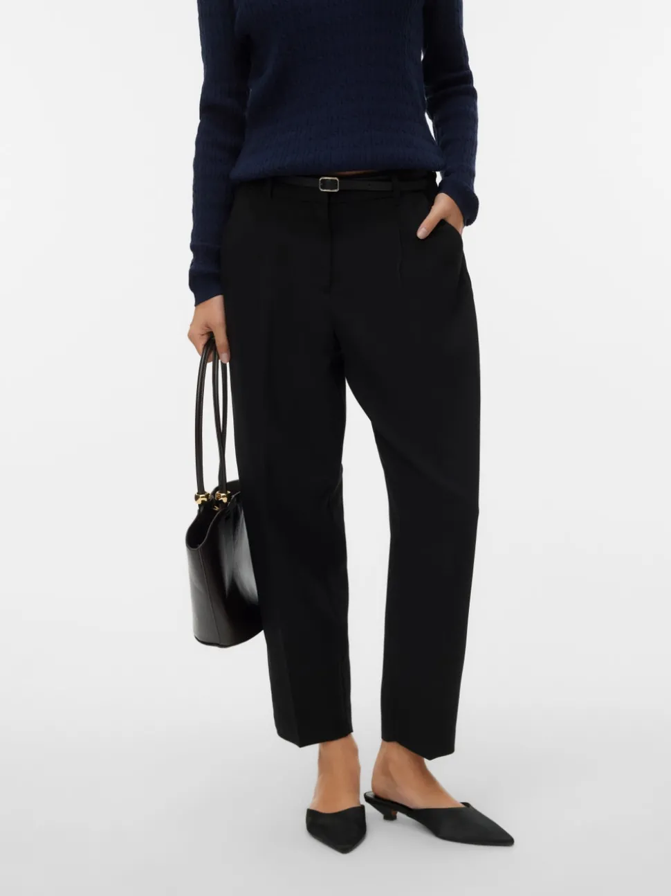 VMELMA Mid waist Broek