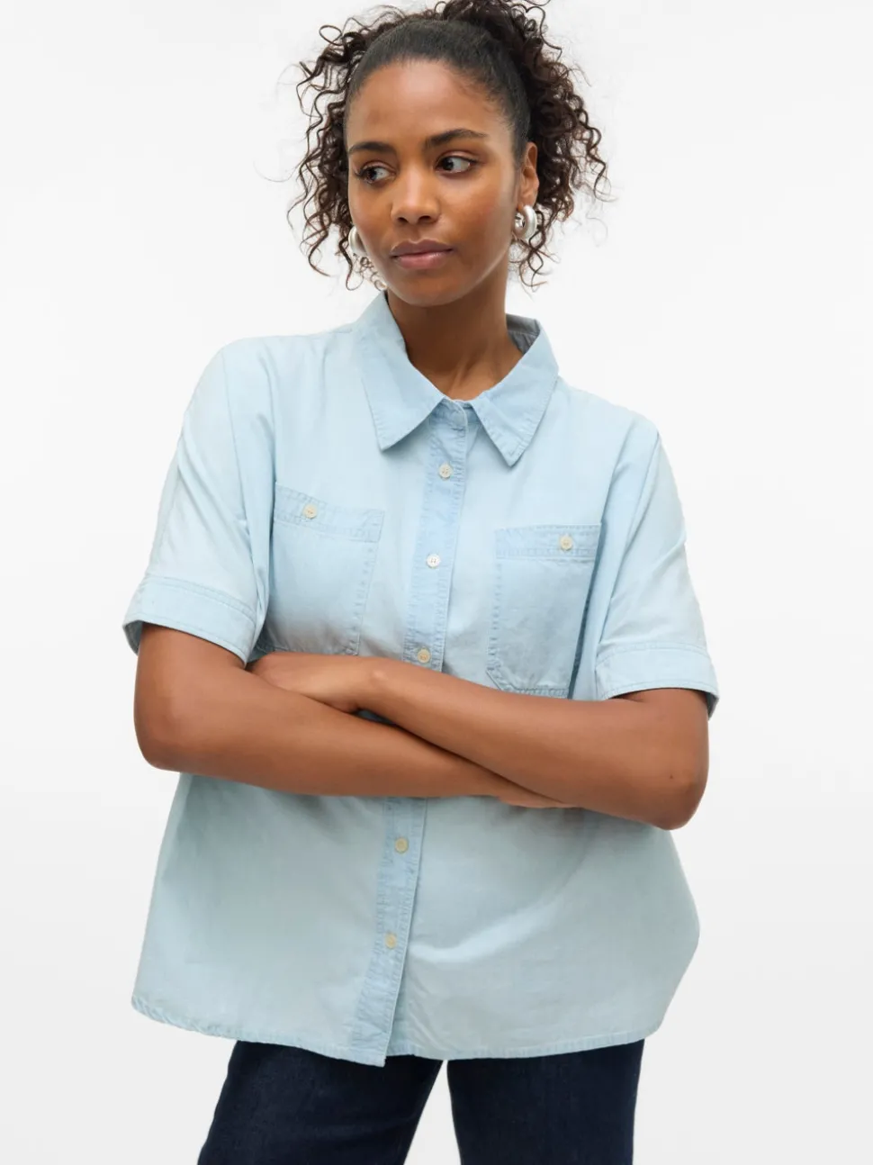 VMEMBERLY Denim overhemd