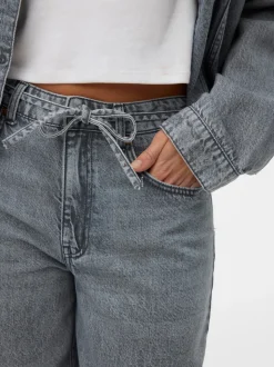 VMESTELLE High rise Barrel fit Jeans