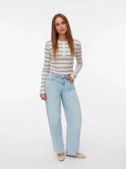 VMESTELLE High rise Barrel fit Jeans