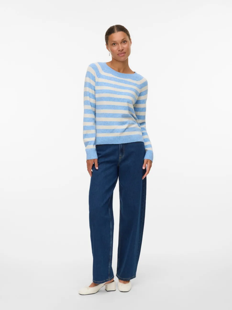 VMESTELLE High rise Barrel fit Jeans