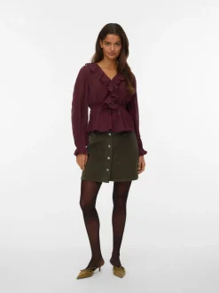 VMETTA High waist Korte rok