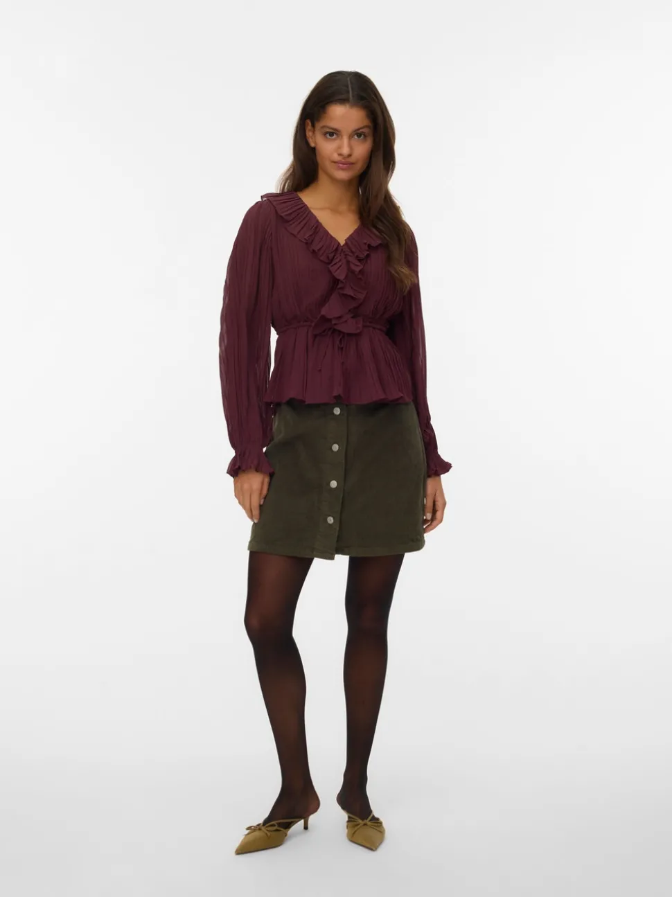 VMETTA High waist Korte rok