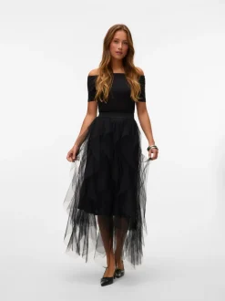 VMEVE High waist Lange rok
