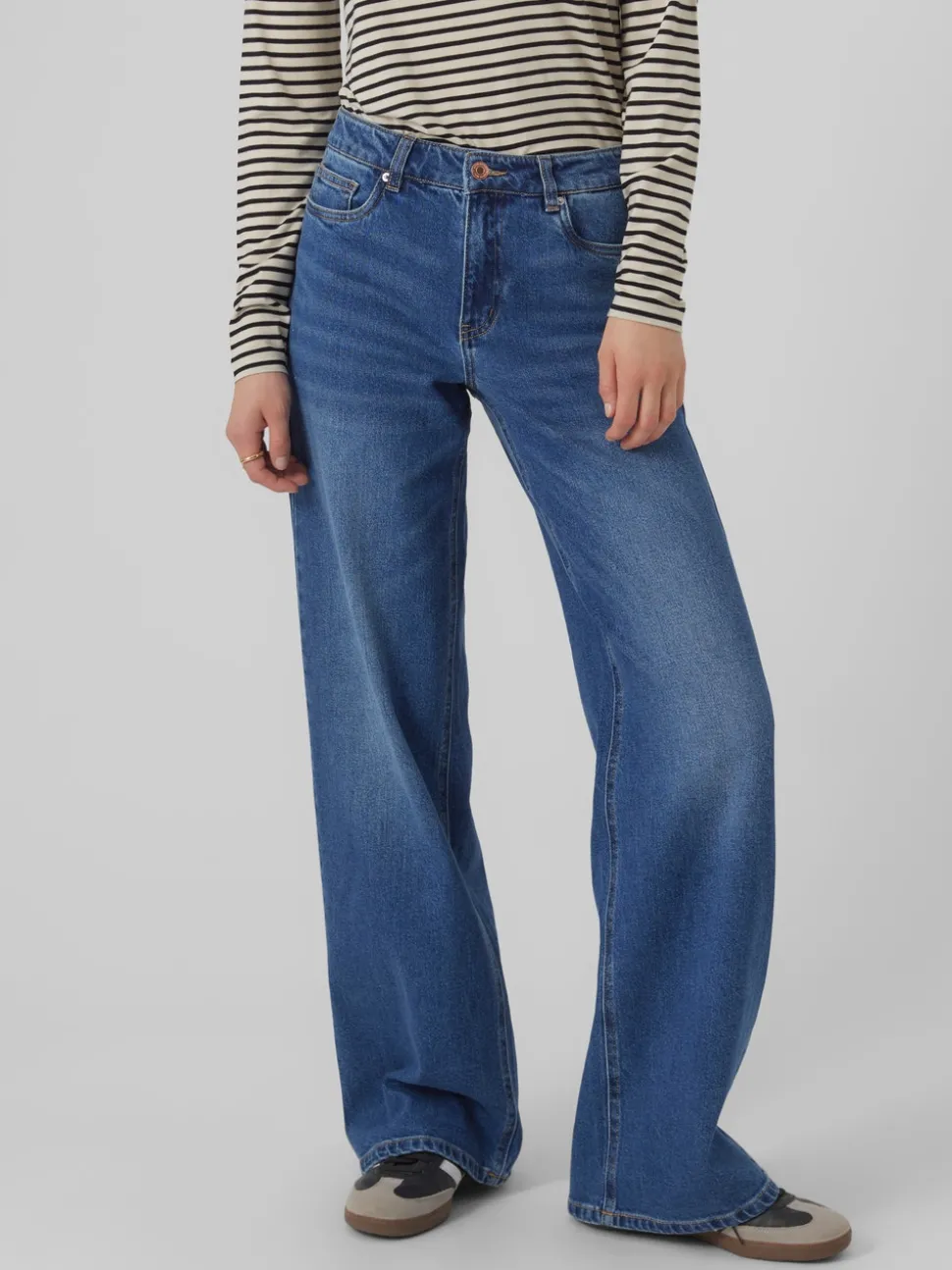 VMFAITH Low rise Wide leg fit Jeans