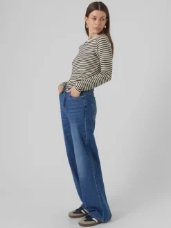 VMFAITH Low rise Wide leg fit Jeans