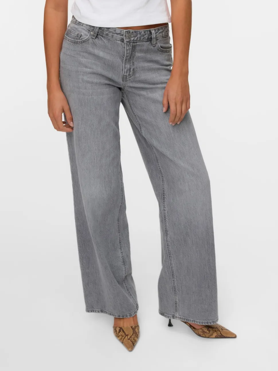 VMFAYE Low rise Wide leg fit Jeans