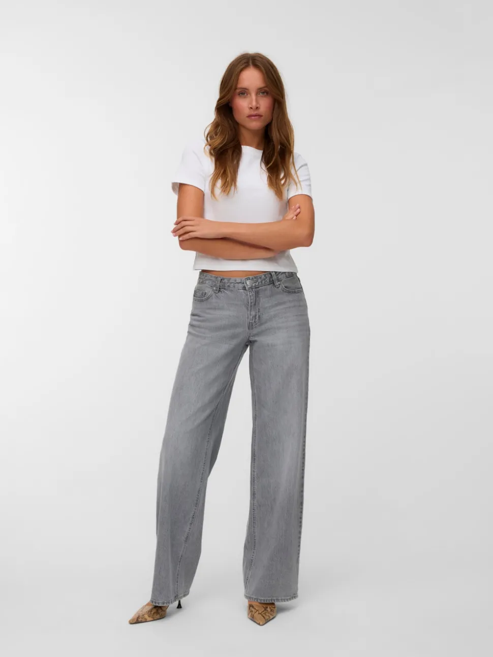 VMFAYE Low rise Wide leg fit Jeans