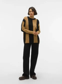 VMFILUCASTRIPE Gebreide pullover