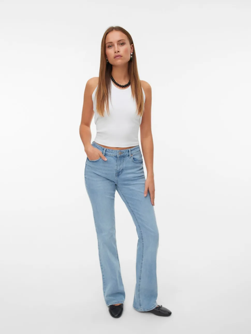 VMFLASH Mid rise Flared fit Jeans