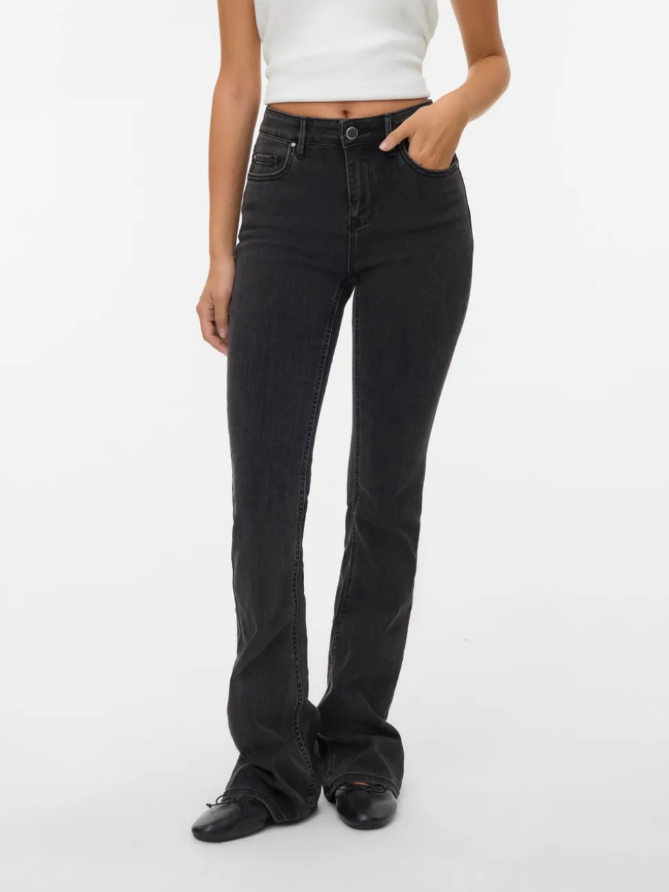 VMFLASH Mid rise Flared fit Jeans